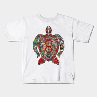 Template Turtle Kids T-Shirt